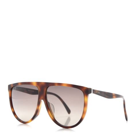 CELINE Thin Shadow Sunglasses CL40006F Havana